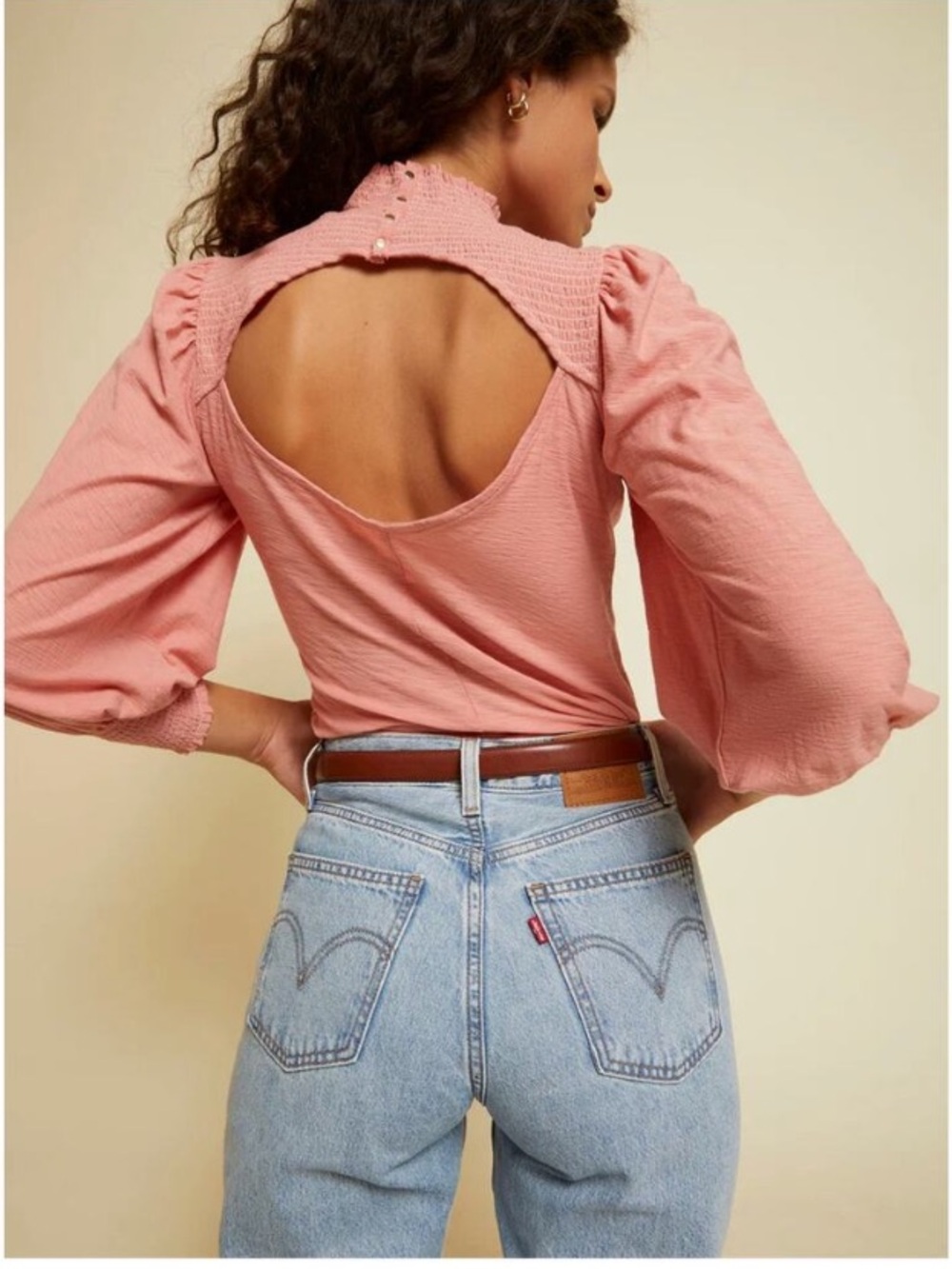 Nation LTD Sandrine Boheme Long Sleeve Top